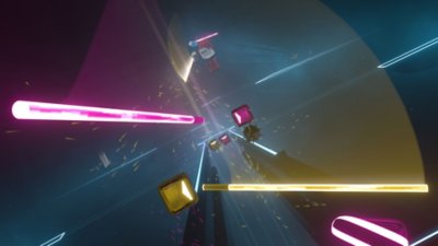 Beat Saber – Snímek obrazovky