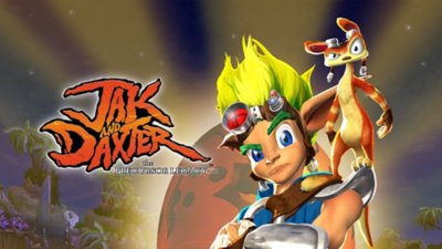 صورة فنية أساسية من لعبة Jak & Daxter