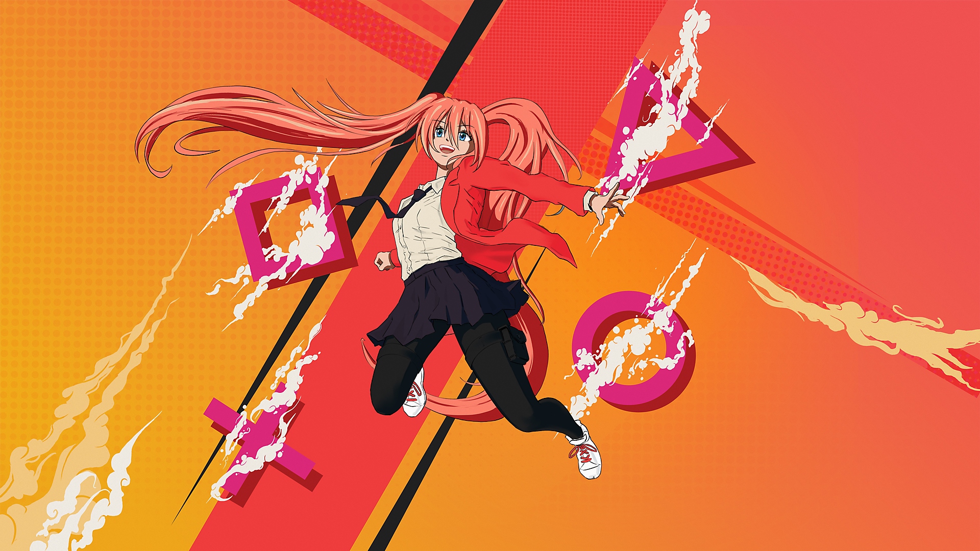 Arte promocional de los mejores juegos de manga y anime para PS4 y PS5
