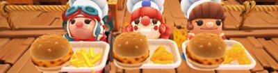 『オーバークック』のキャラクターたちが並んだプロモーション画像2.