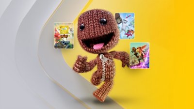 Original key art for PlayStation's PS Plus Kids and Family games collection