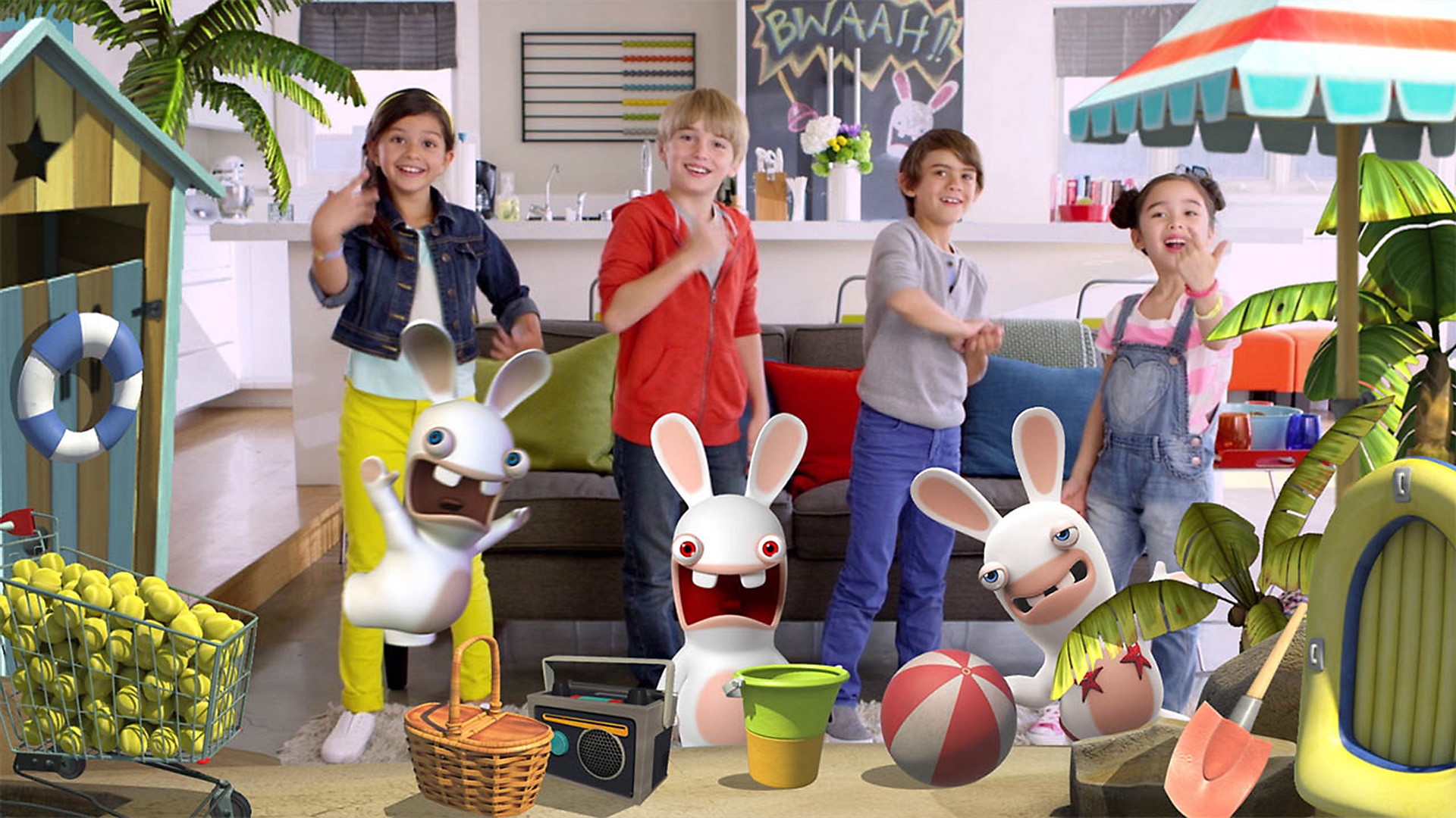 Rabbids® Invasion: The Interactive TV Show Launch Trailer | PS4