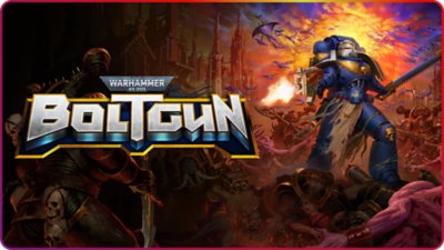 Arte promocional de Warhammer 40,000: Boltgun