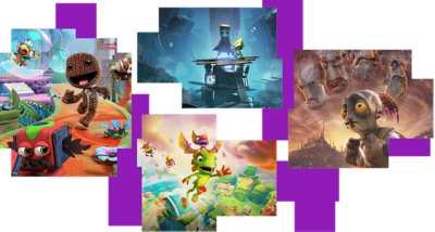 Best platformers on PS4 promotional key art