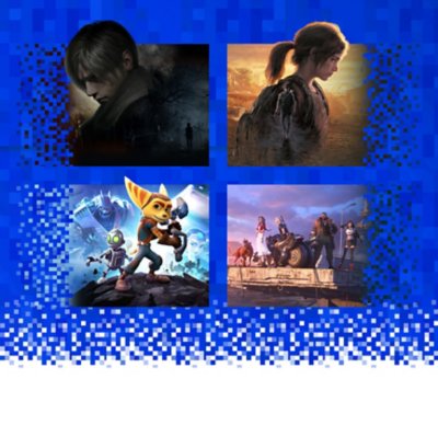 Pikselöityä sankarikuvitusta peleistä Resident Evil 4 Remake, Last of Us Part 1, Ratchet & Clank ja Final Fantasy VII: Remake - Intergrade