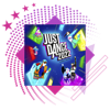 Imagen destacada de los mejores juegos de ritmo mostrando arte guía de Just Dance 2022.
