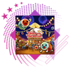 Best rhythm games feature image, featuring key art from Taiko No Tatsujin: Drumming Session.