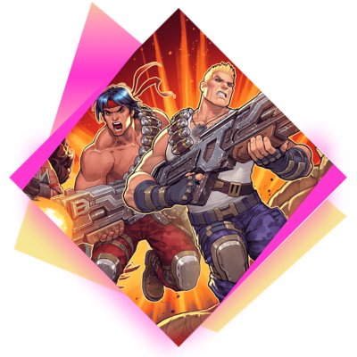 Contra: Operation Galuga - Artwork