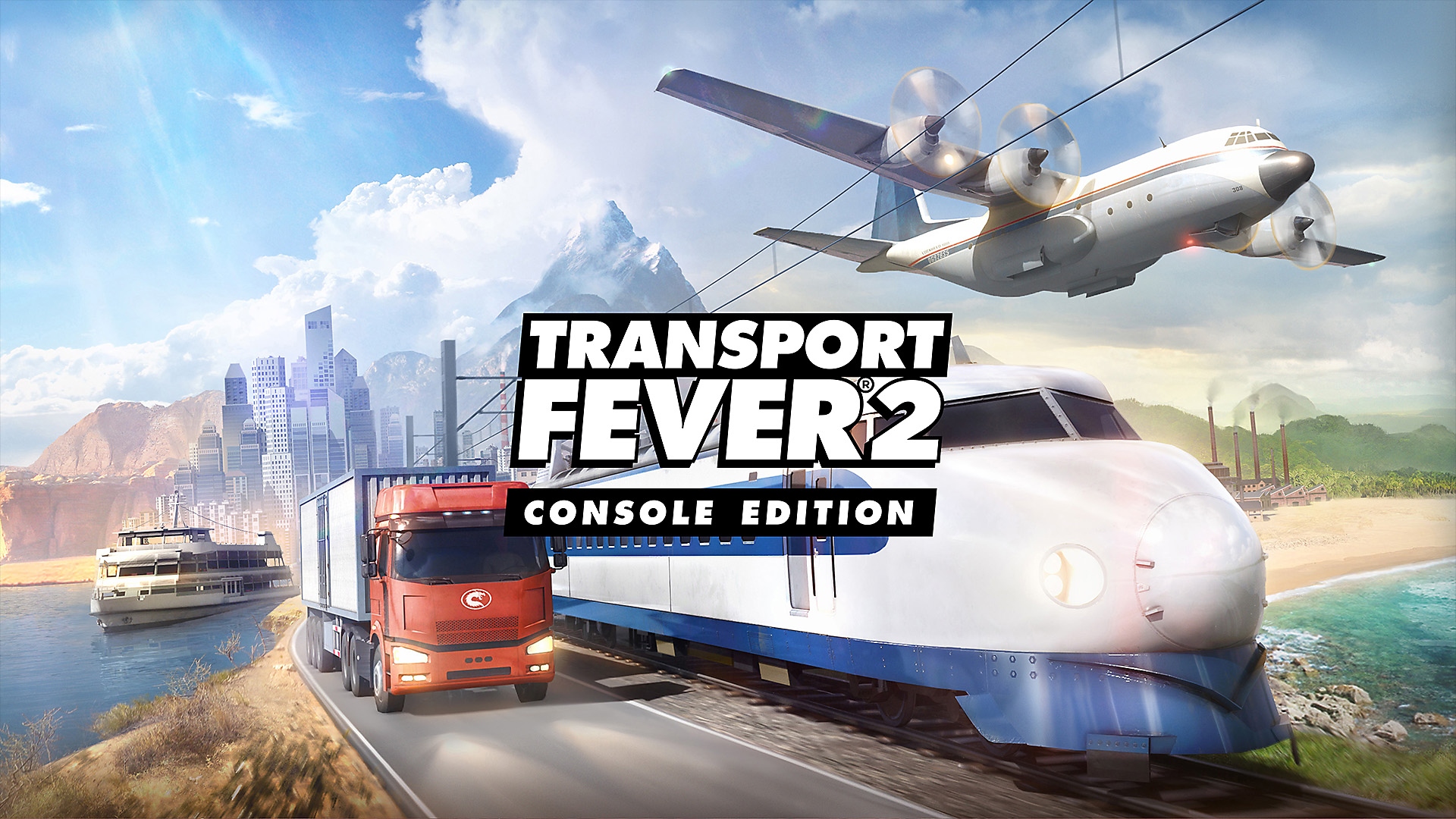 Transport Fever 2: Console Edition - Gameplay Reveal Trailer | PS5 & PS4 Games