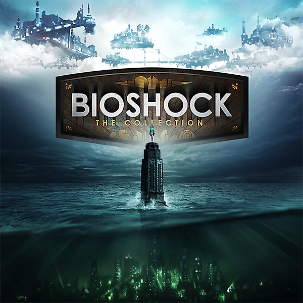 『Bioshock』の暗い海を照らす灯台のコレクションボックスアート