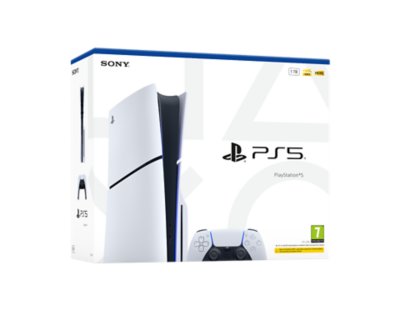 PS5 console retail box packaging