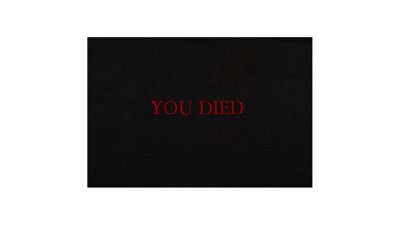 Bloodborne パーカー (Bloodborne YOU DIED) ブラック Gallery Image 2