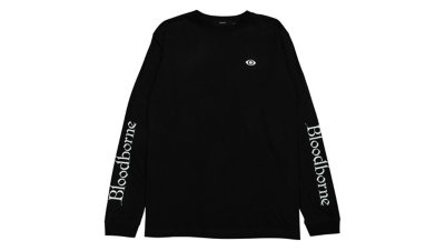 Bloodborne ロンT (Bloodborne 啓蒙) ブラック Gallery Image 1
