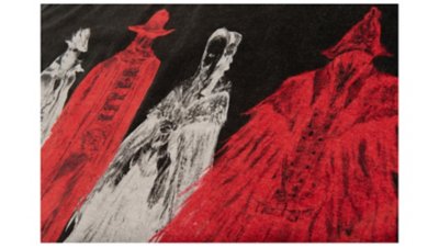 Bloodborne サポータータオル (Bloodborne バイカラーグラフィック) Gallery Image 2