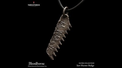 Bloodborne TORCHTORCH シルバーペンダント　星の瞳の狩人証 Bloodborne TORCHTORCH シルバーペンダント 星の瞳の狩人証