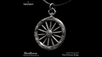Bloodborne × TORCH TORCH/ シルバーコレクション: 車輪の狩人証