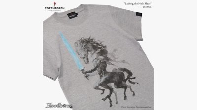 Bloodborne × TORCH TORCH/ Tシャツコレクション: 聖剣のルドウイーク Gallery Image 5