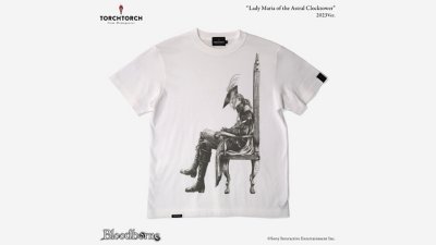Bloodborne × TORCH TORCH/ Tシャツコレクション: 時計塔のマリア Gallery Image 1