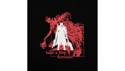 Bloodborne Tシャツ（狩人/聖職者の獣）ブラック Gallery Image 2