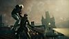 Bloodhunt snimak ekrana koji prikazuje vampire koji stoje na krovu zgrade