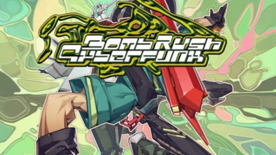 صورة فنية أساسية للعبة Bomb Rush Cyberfunk