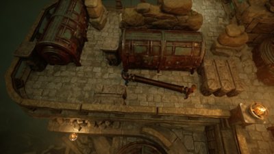 ブラザーズ 2人の息子の物語 Remake スクリーンショット パイプを使ったパズル