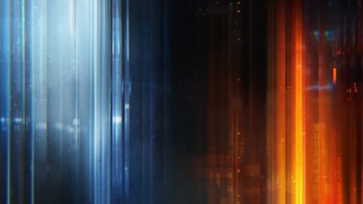 background texture with blue and orange glows