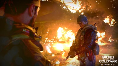 Call of Duty: Black Ops Cold War – julkistuksen kuvakaappaus