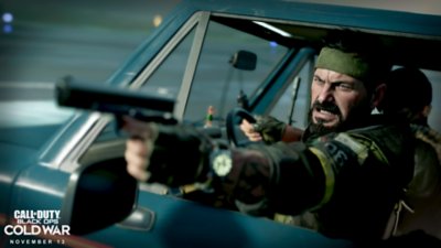 Call of Duty: Black Ops Cold War – julkistuksen kuvakaappaus
