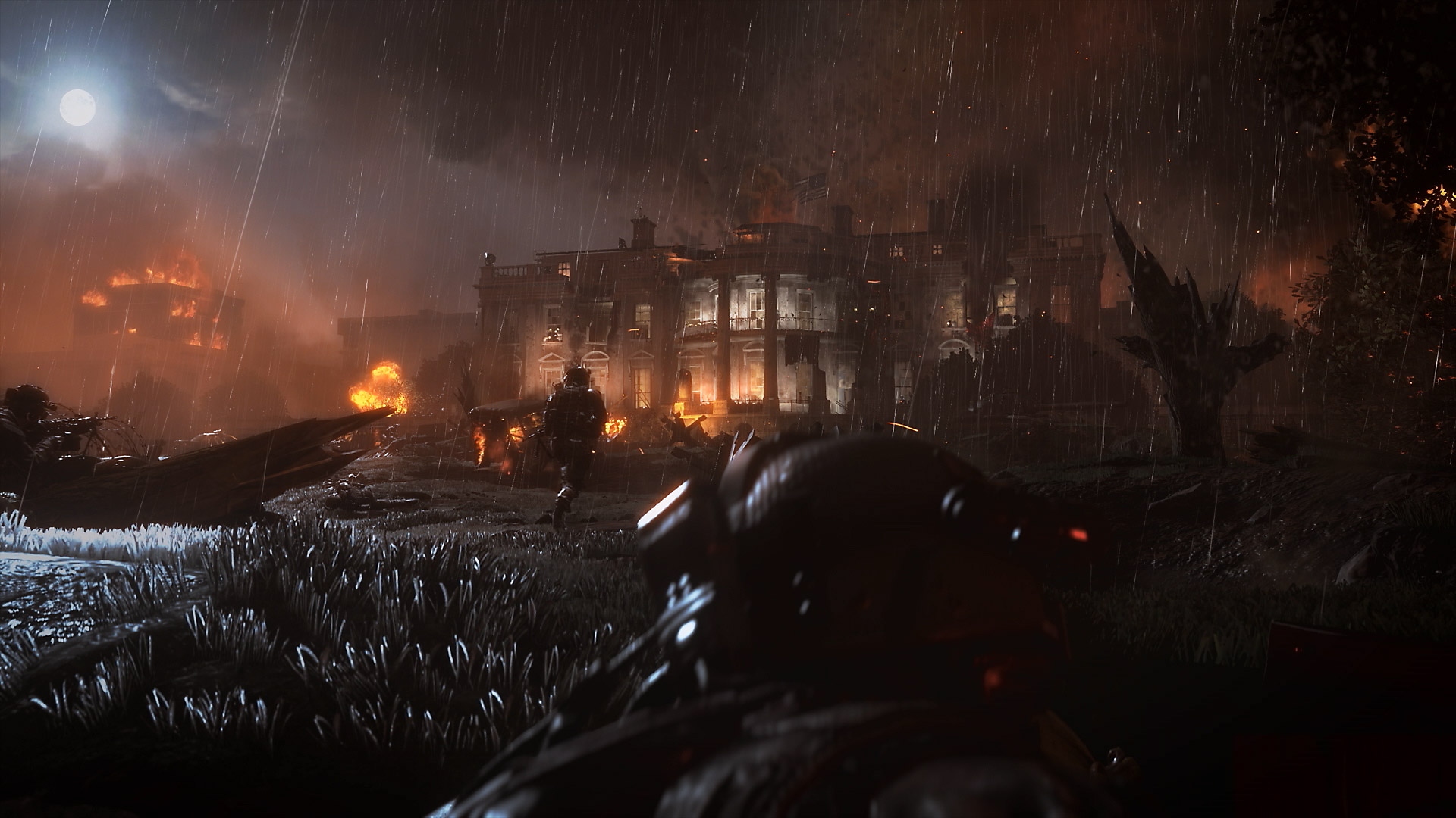 Call of Duty Modern Warfare 2 Campaign Remastered – Grafika pozadí sekce Přehled hry