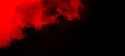 Imagem de fundo com névoa vermelha cobrindo a escuridão