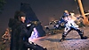 لقطة شاشة من الموسم 3 من Call of Duty تعرض عميلاً يحارب زومبي كبير مدرّع