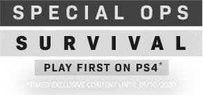 Call of Duty: Modern Warfare – Special Ops PS4-fordelsmerke
