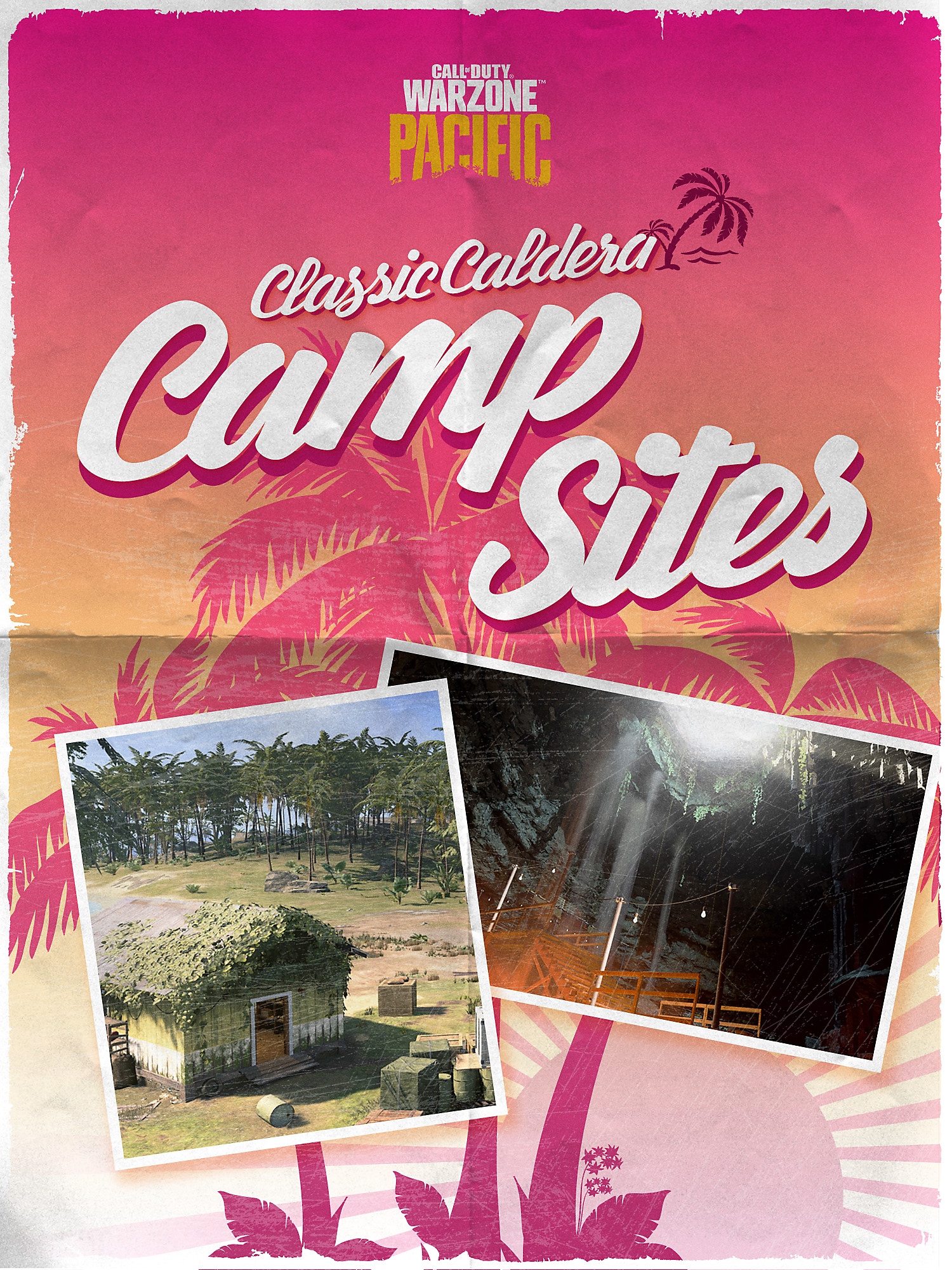 Page de couverture de la brochure Les campings de Caldera