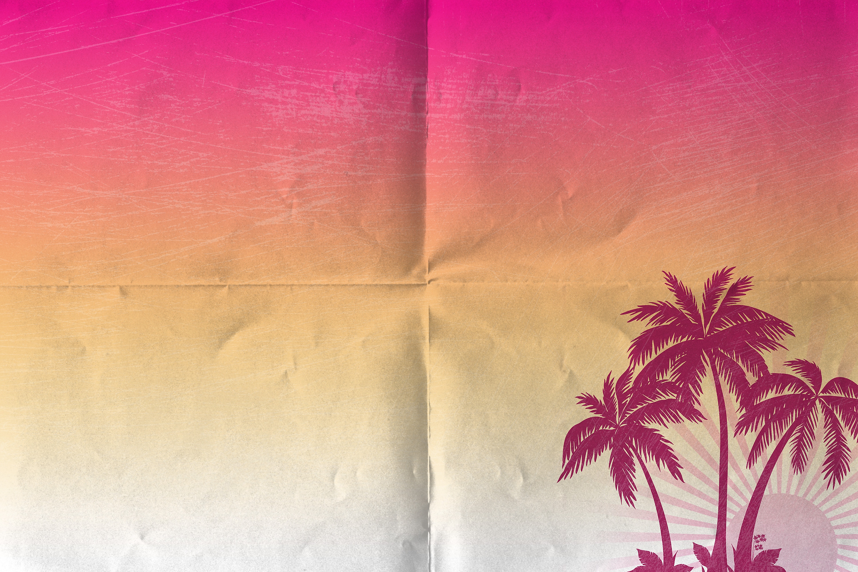 Caldera-broschyr – rosa bakgrundsmönster