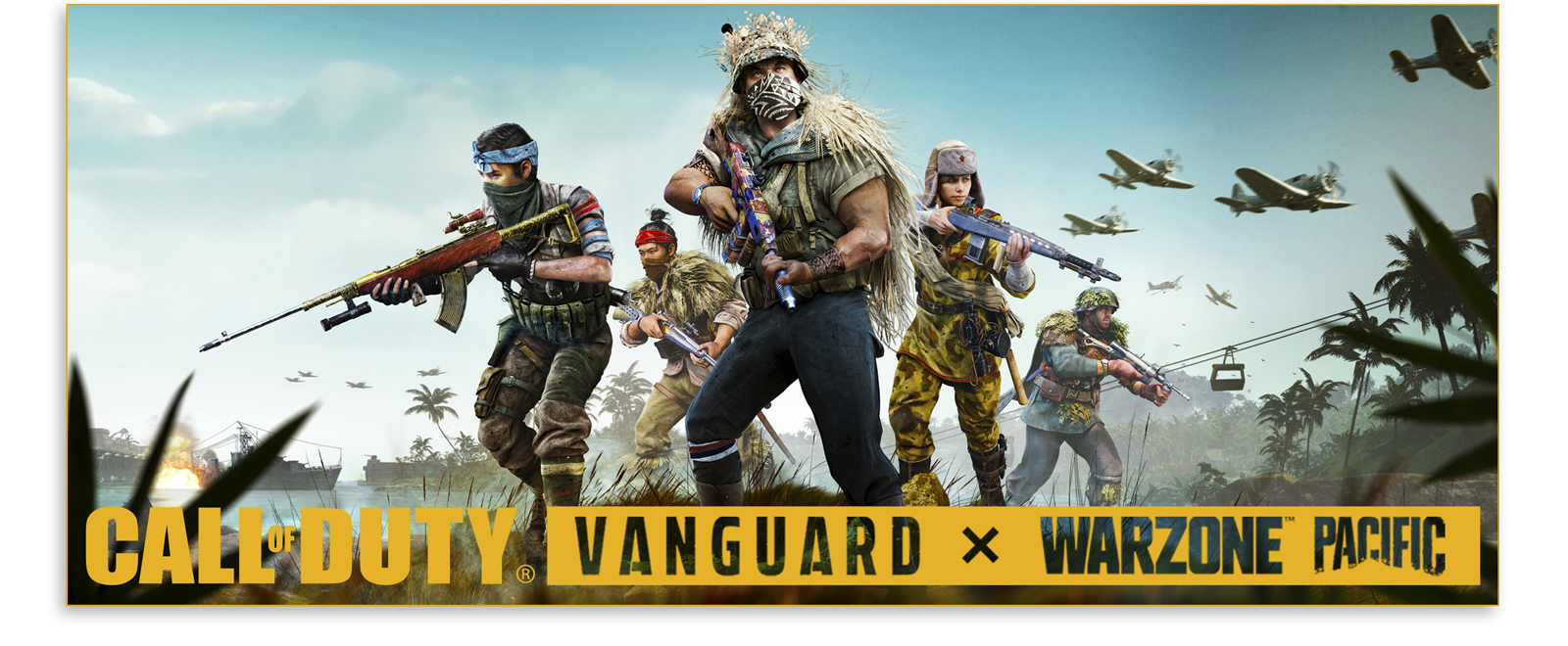 Arte do Passe de Batalha da Temporada 1 de Call of Duty Vanguard e Warzone