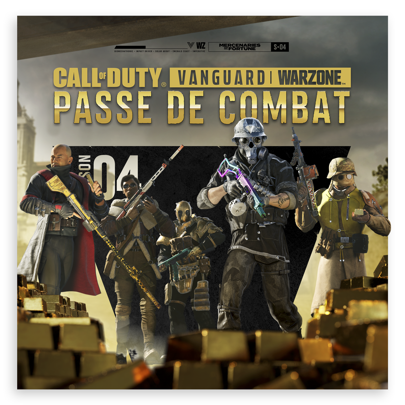 Call of Duty Saison 4 - Illustration principale du passe de combat