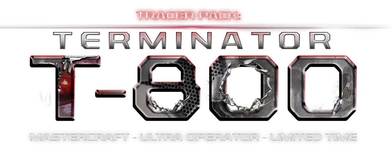 Logo del lote por tiempo limitado de Terminator T-800