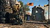 Call of Duty: Warzone 2.0-screenshot van een personage dat op sluwe wijze een vijandelijke compound infiltreert