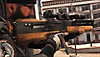 《使命召唤：现代战争II》截屏：一名特遣队员正在使用卡拉克点300狙击枪​