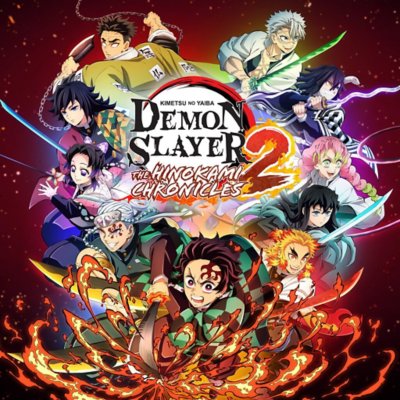 Key art for Demon Slayer: Kimetsu no Yaiba – The Hinokami Chronicles 2.