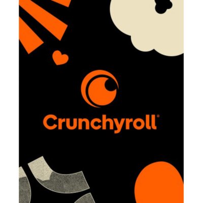 Crunchyroll logo and key art.