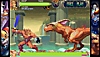 Capcom Fighting Collection - Capture d'écran montrant un combat entre deux personnages