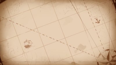 Cat Quest III – grafika pozadí s mapou