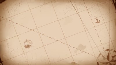 Cat Quest III – Illustration d'arrière-plan représentant une carte