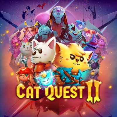 Ilustração principal do Cat Quest II