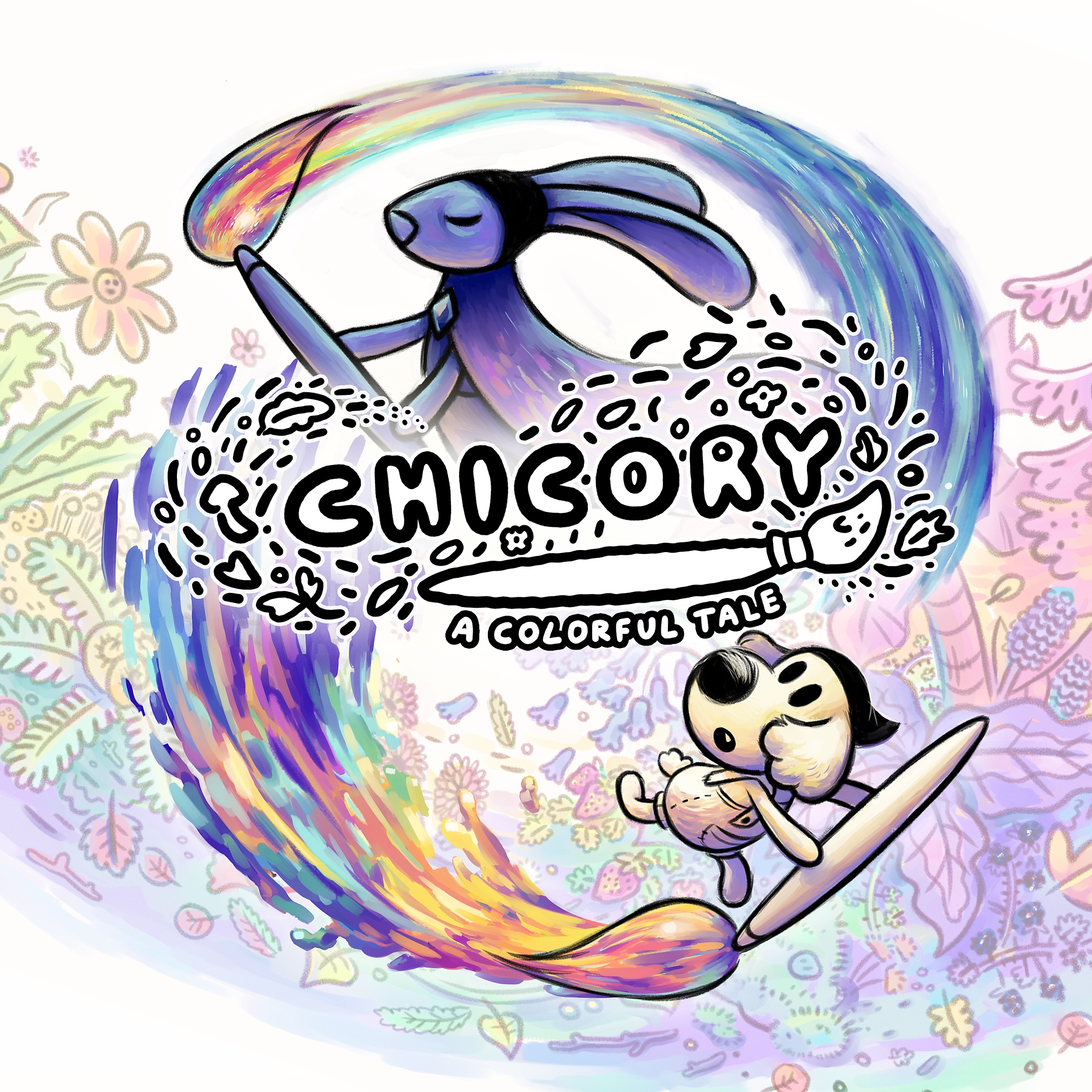 الصورة الفنية الأساسية للعبة Chicory: A Colorful Tale