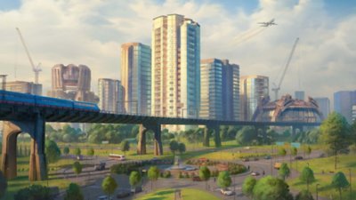 Hovedillustrasjon fra Citiies: Skylines – Remastered