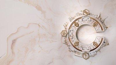 《Civilisation VII》主题宣传海报：“C”标志