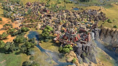 Cinematic screenshot from Sid Meier's Civilization VII.
